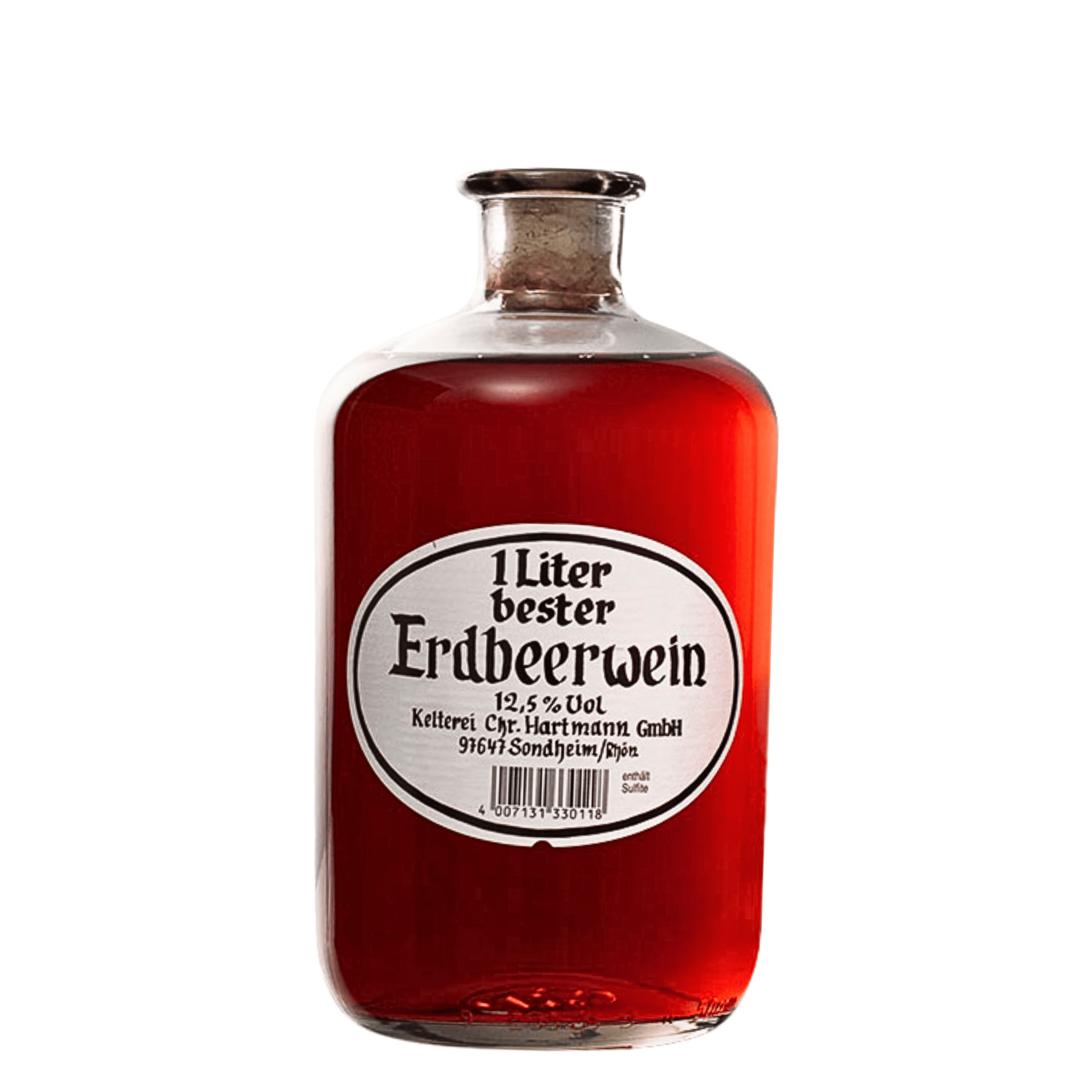 Rượu vang Erdbeerwein 12.5%/1000ml (vang dâu tây)