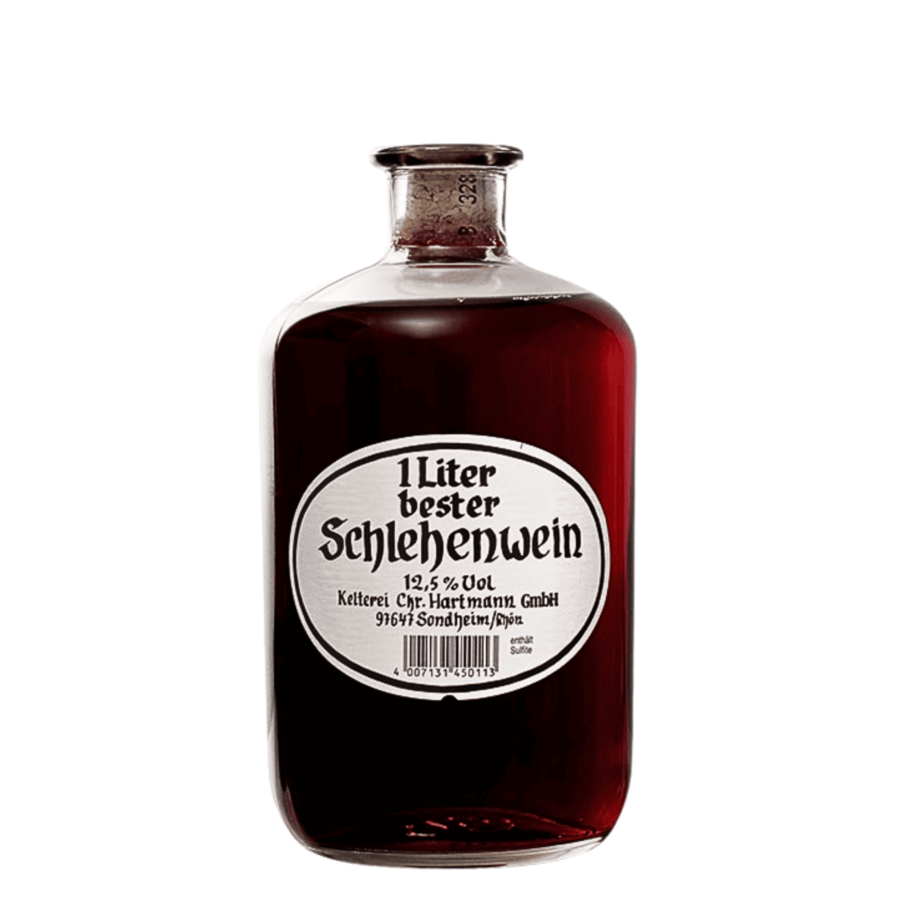 Rượu vang Schlehenwein 12.5%/1000ml (nho đen) 