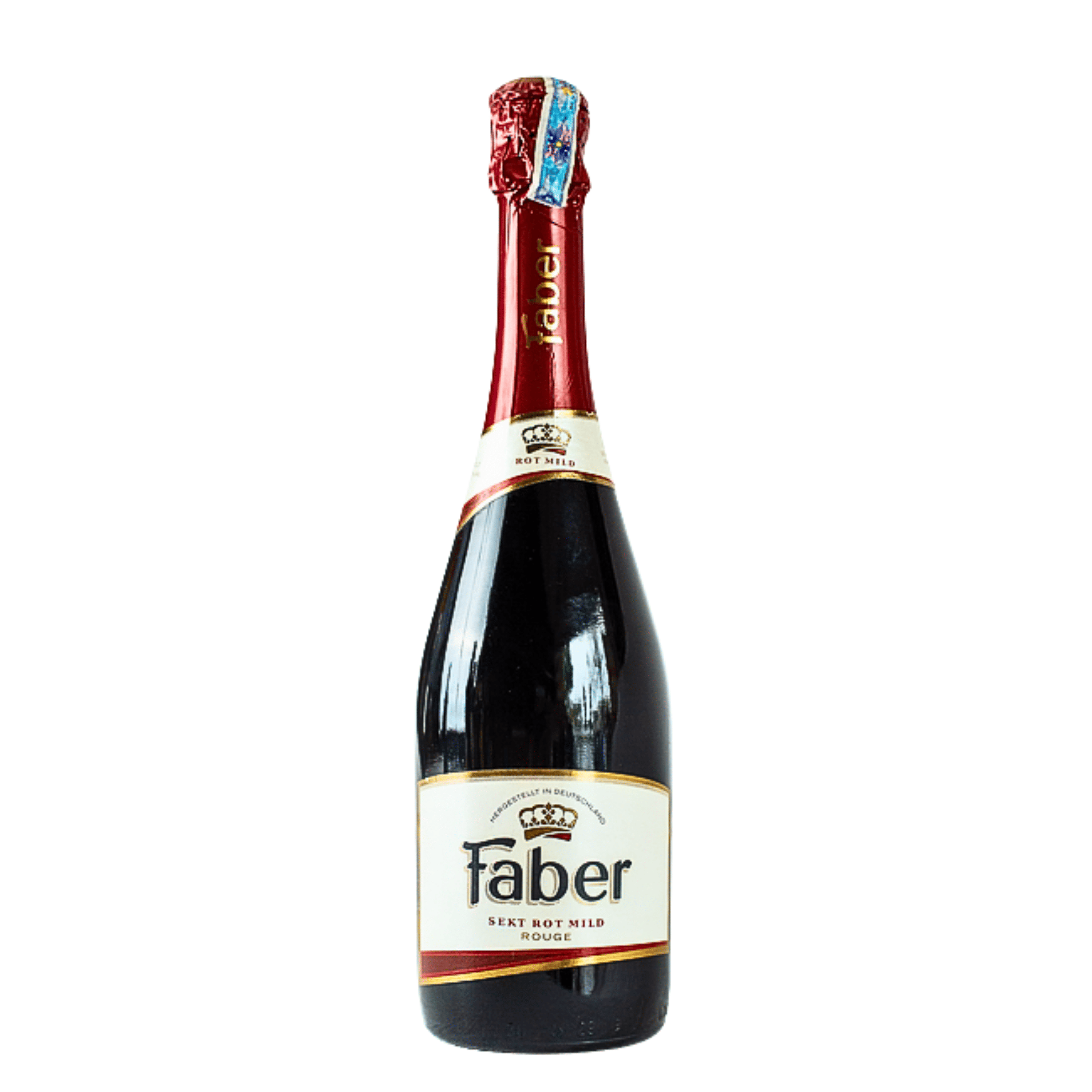 Rượu vang nổ Faber Sekt Rot mild rouge 11.5% 750ml (đỏ)